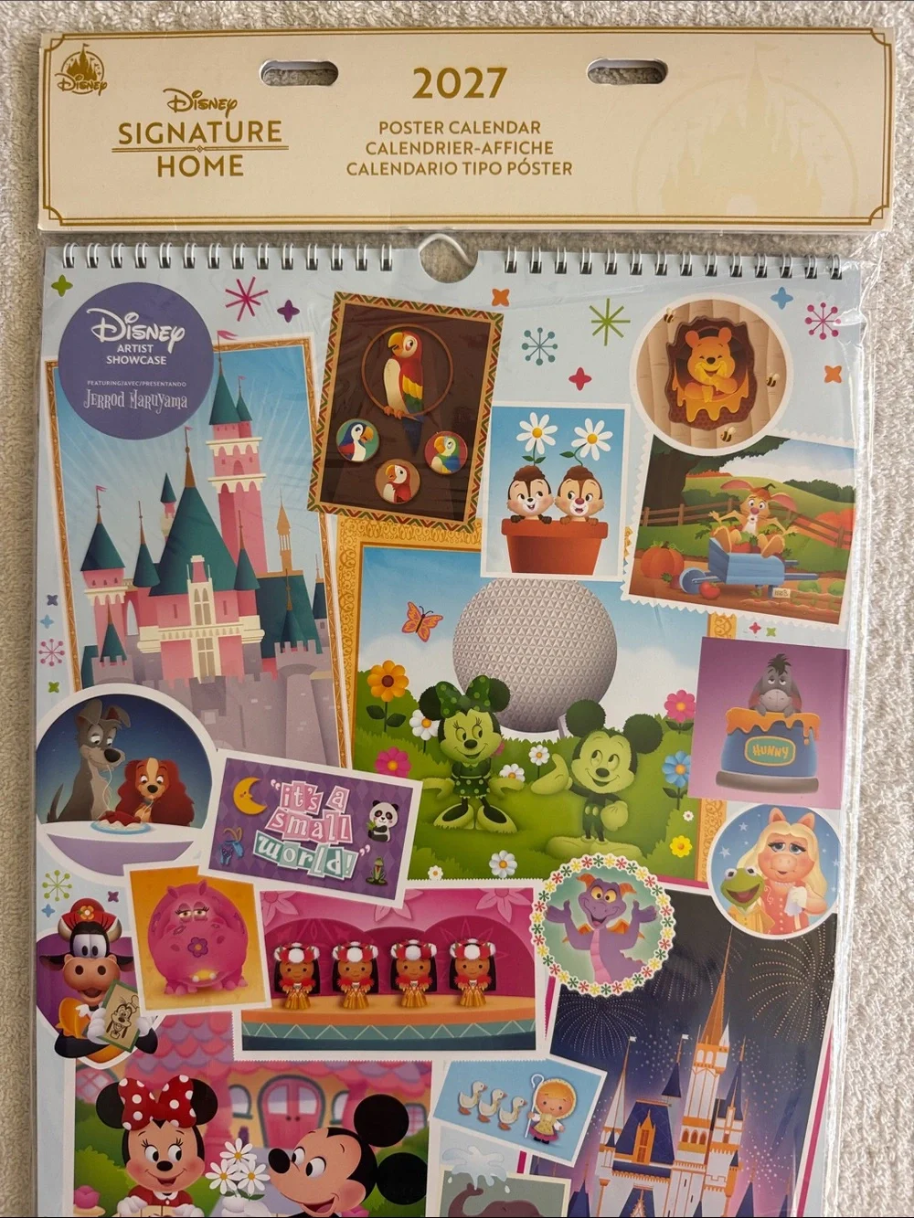 Disney Artist Showcase 2027 12-Month Poster Calendar